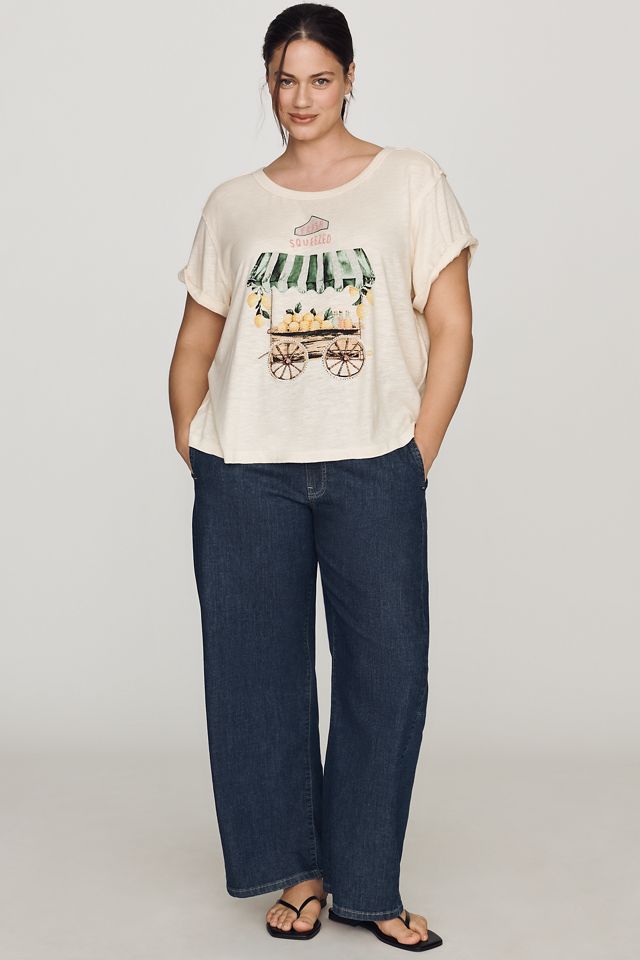 Maeve Lemonade Stand Graphic Tee #7