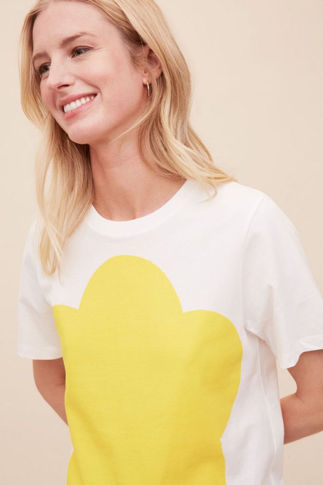 Kowtow Aza Floral-Print Organic-Cotton Tee #3