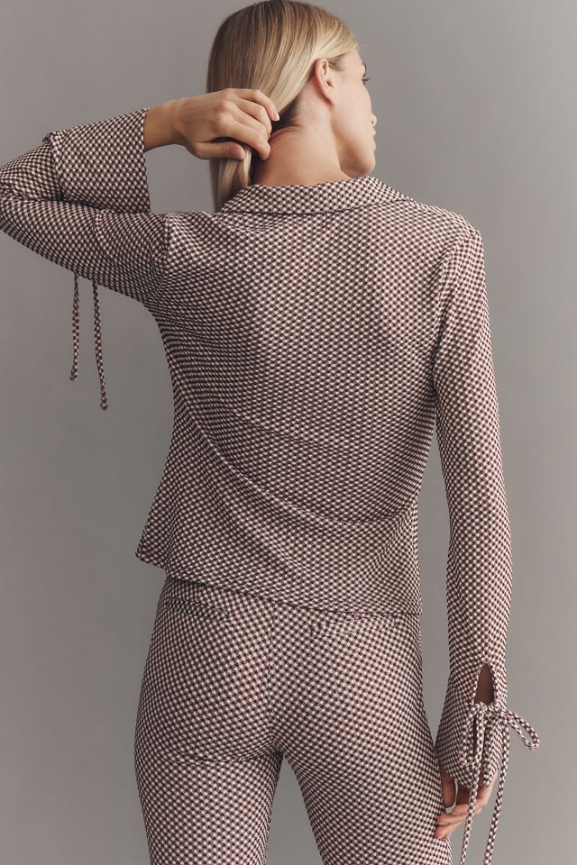 4SI3NNA Knit Buttondown Top #1