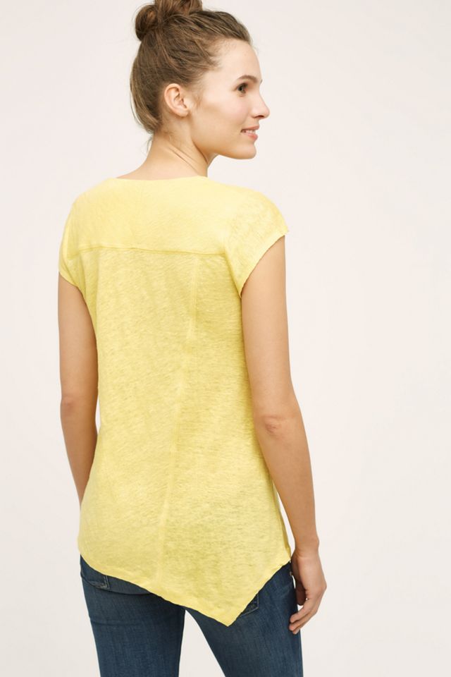 Pieced Linen Tee #1
