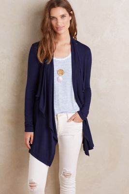 Draped Swing Cardigan 
