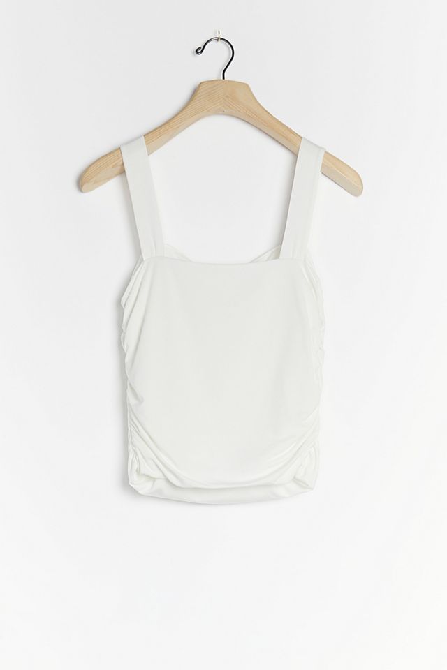 Maeve Sweetheart Ruched Tank #1
