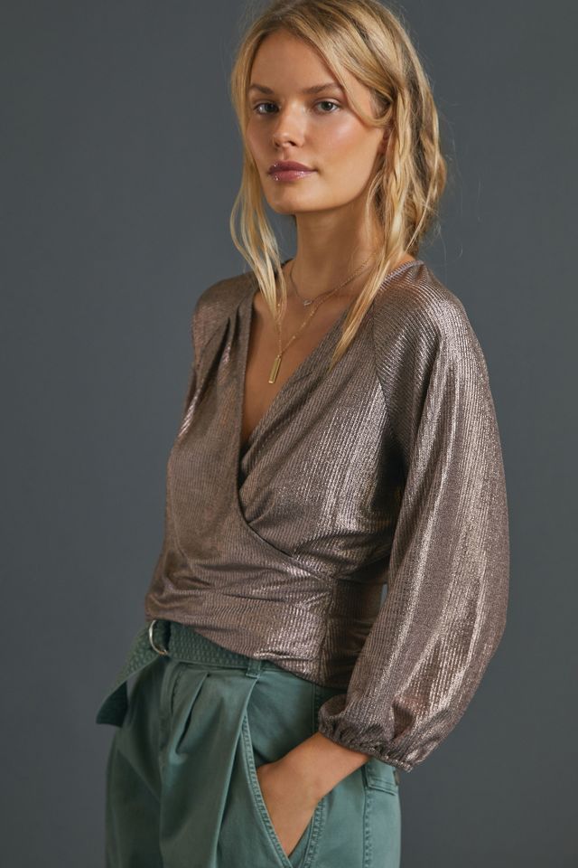 Luanne Schimmer Wickel-Oberteil #3