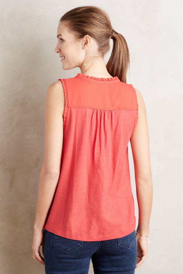 Ruffle-Trim Tank #2