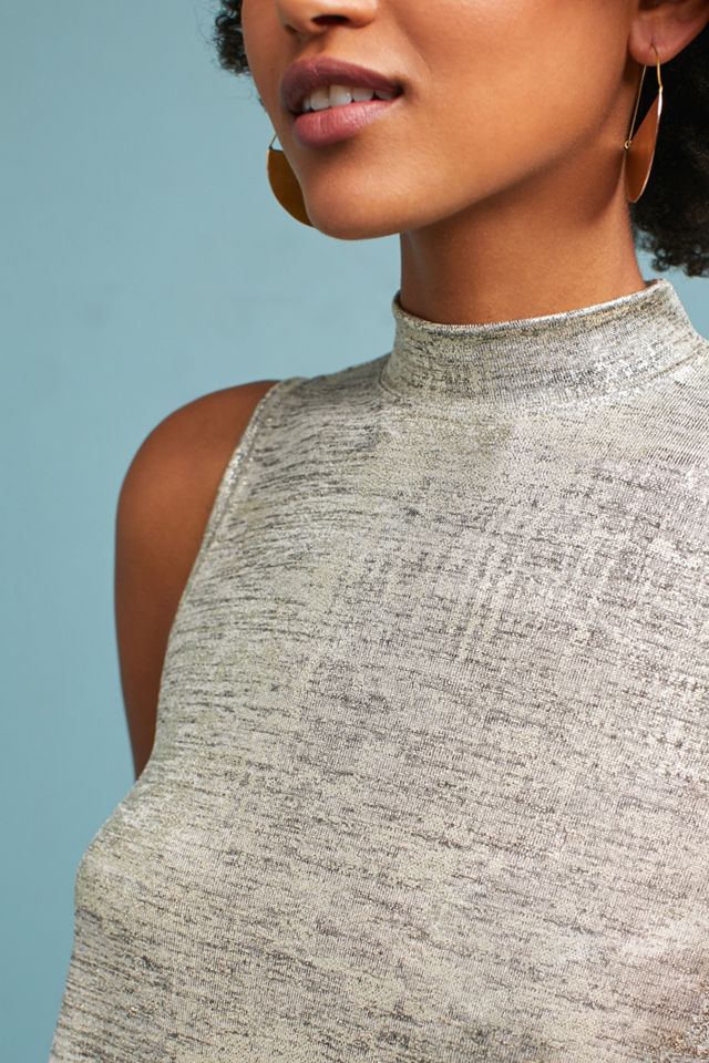 Shining Mock Neck Tank #2