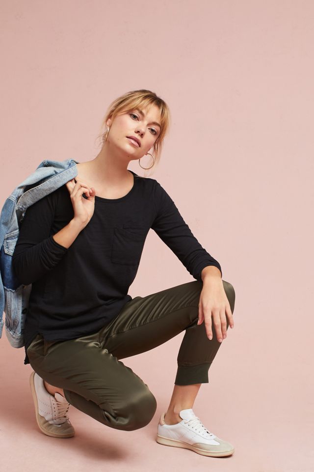 Scoop Neck Pocket Top #1