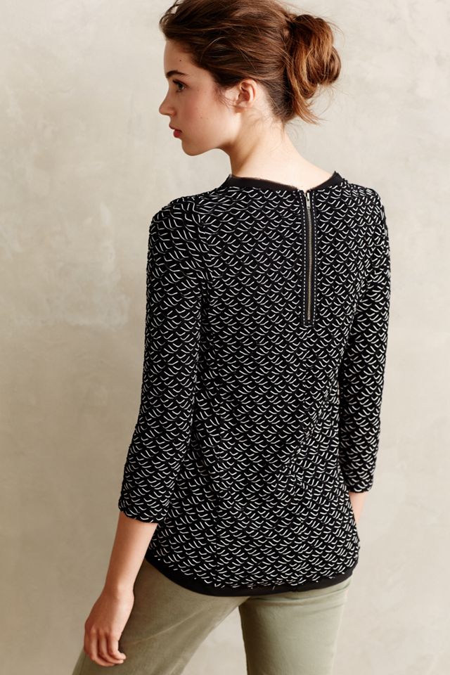 Purl Swing Sweater #1