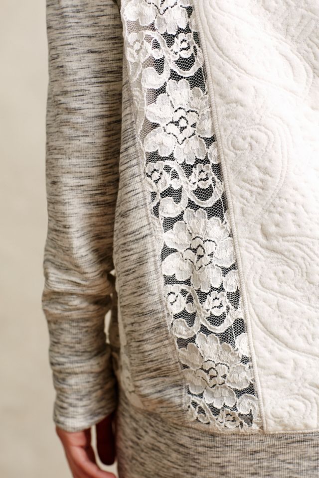 Heathered Terry Cardigan #2