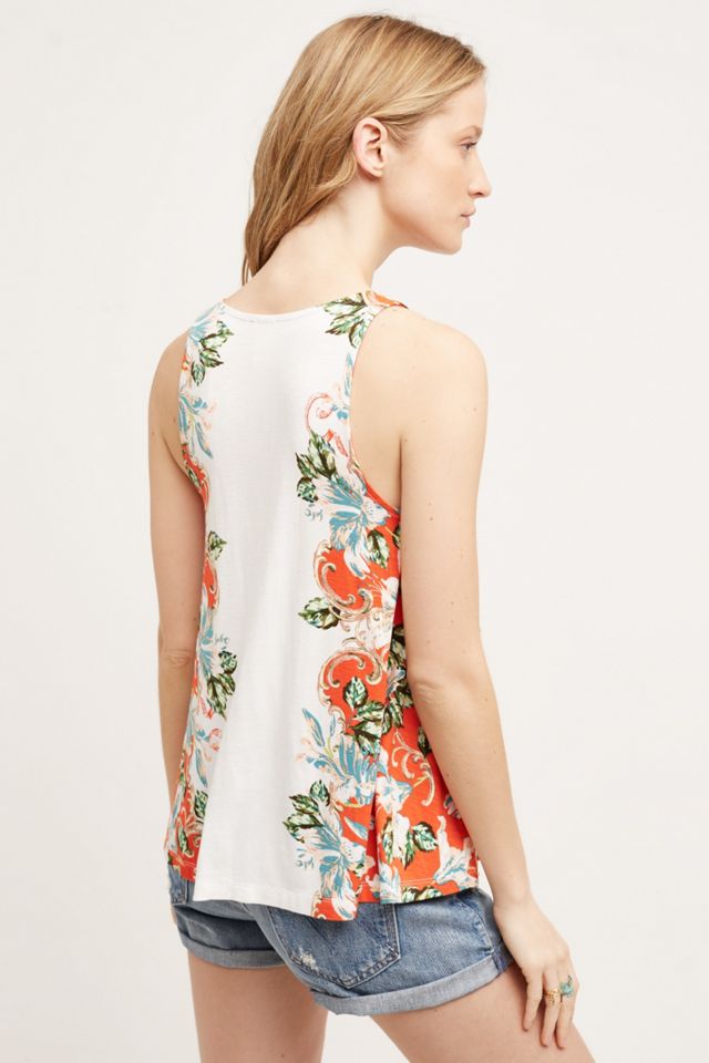 Gardenia Buttondown Tank #1