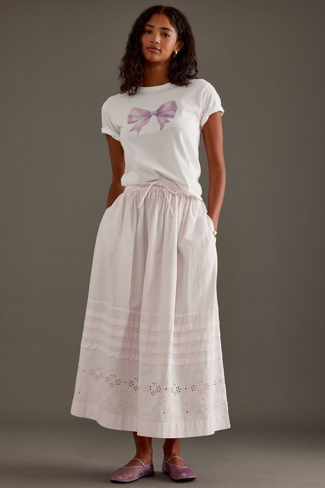 By Anthropologie Short-Sleeve Bow Baby T-Shirt #1