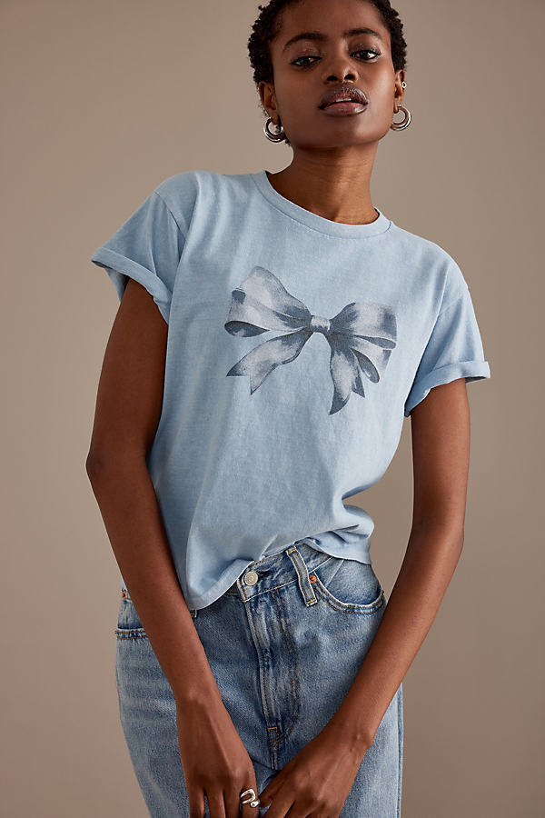 By Anthropologie Short-Sleeve Bow Baby T-Shirt