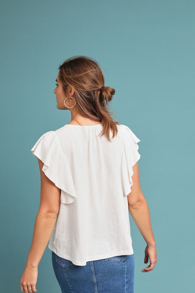 Clare Embroidered Top #1