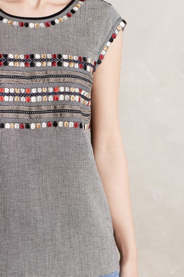 Ellora Embroidered Tee #3