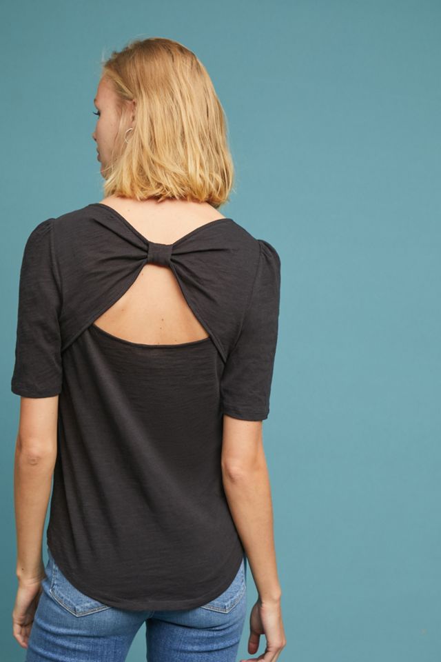 Bow-Back Tee #1