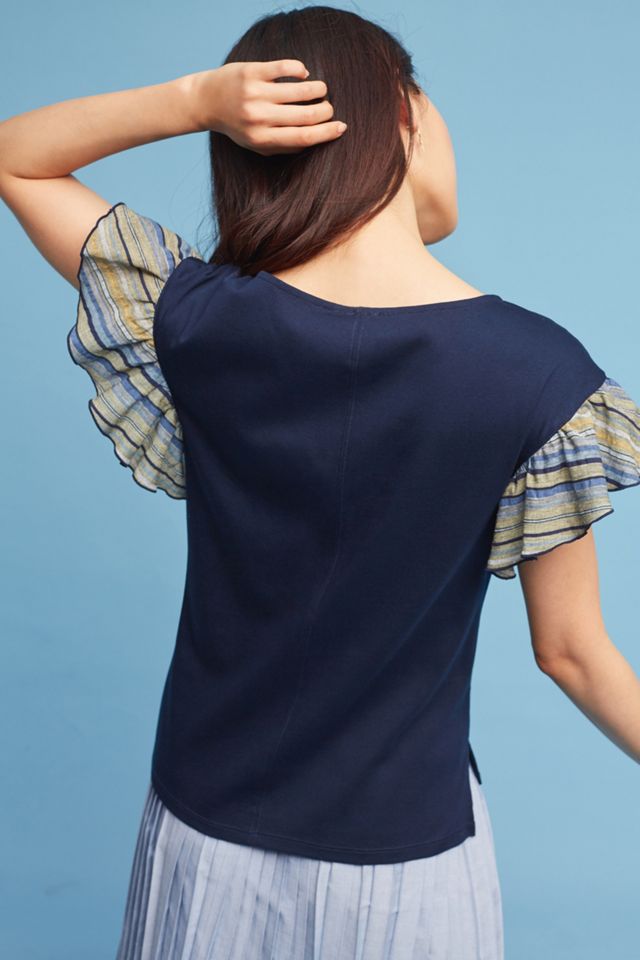 Seafarer Ruffled Top #1