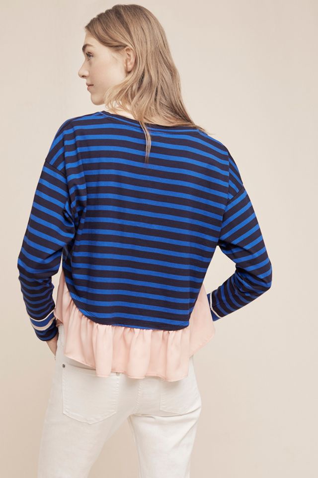 Ruffled Rugby Pullover #1