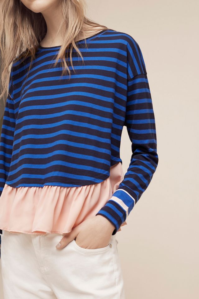 Ruffled Rugby Pullover #2