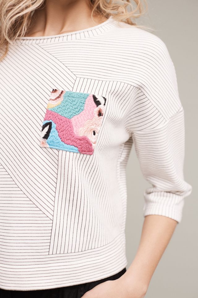 Patched Pullover #1