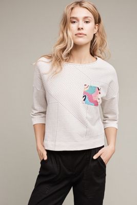 Patched Pullover