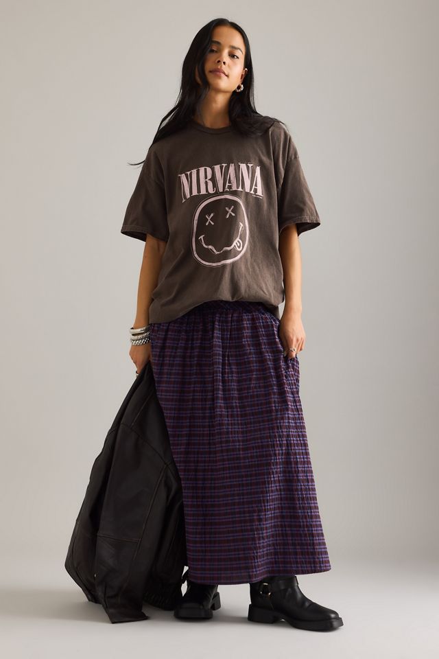 By Anthropologie Nirvana Graphic Boyfriend T-Shirt #2