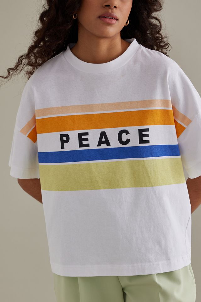 Second Female Peace Graphic T-Shirt #4