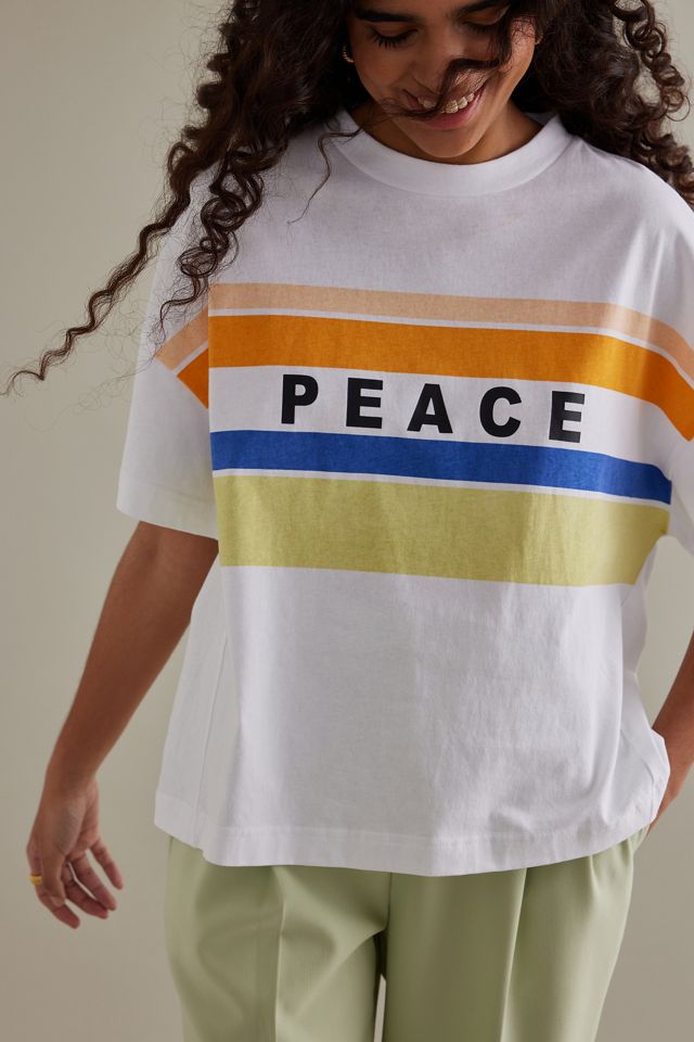Second Female Peace Graphic T-Shirt #1