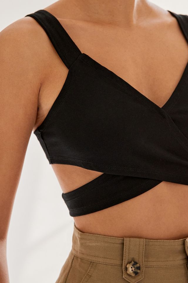 Maeve Strappy Cut-Out Bra Top #1