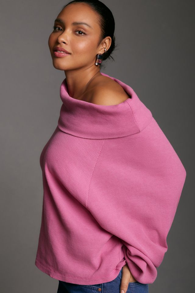 Pilcro Long-Sleeve Slouchy Cowl-Neck Top #6
