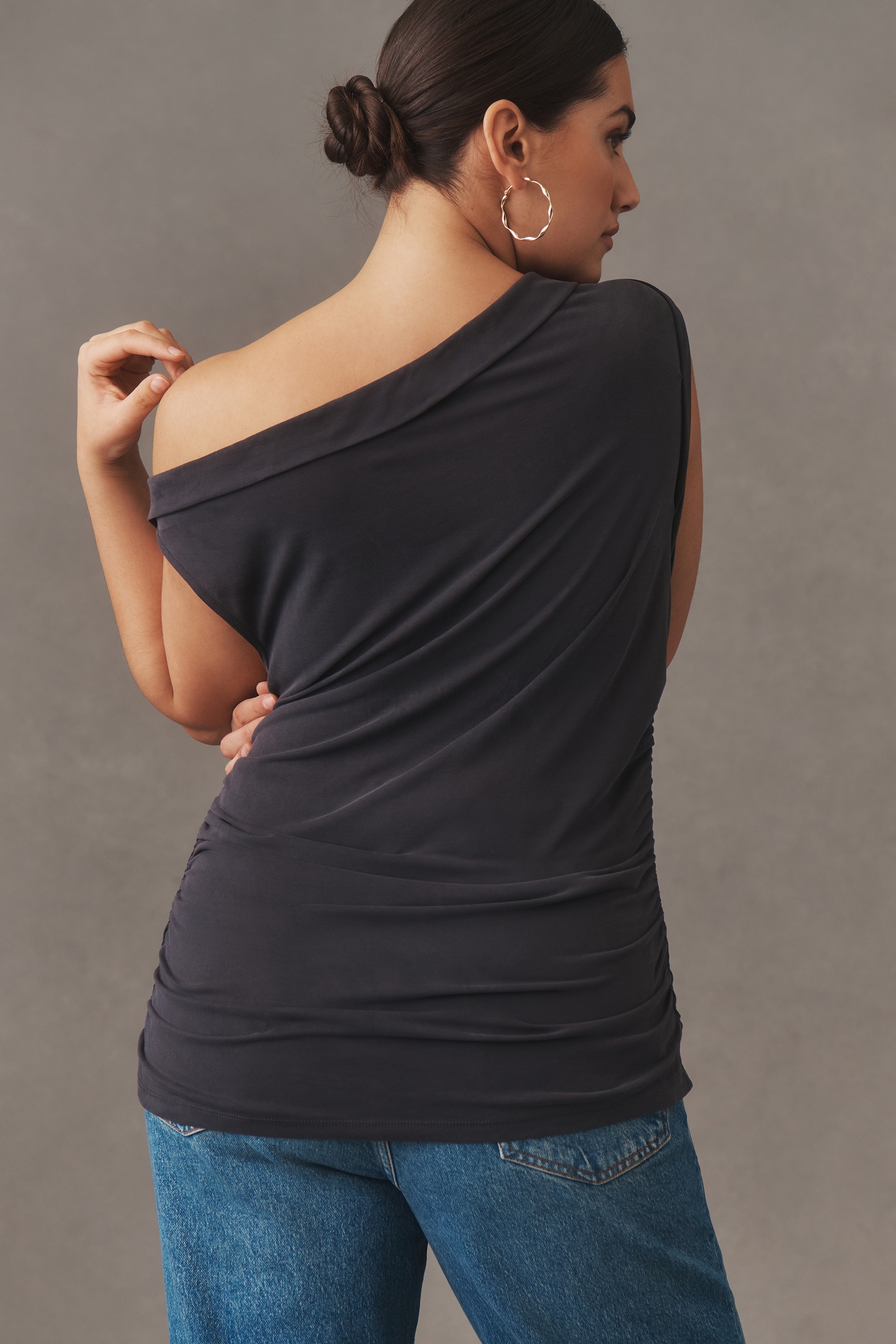 Pilcro One-Shoulder Top