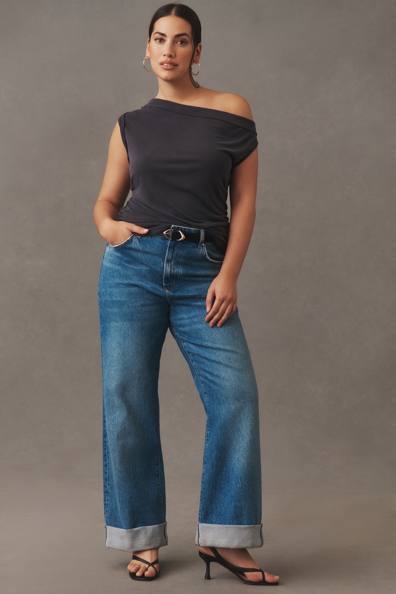 Pilcro One-Shoulder Top