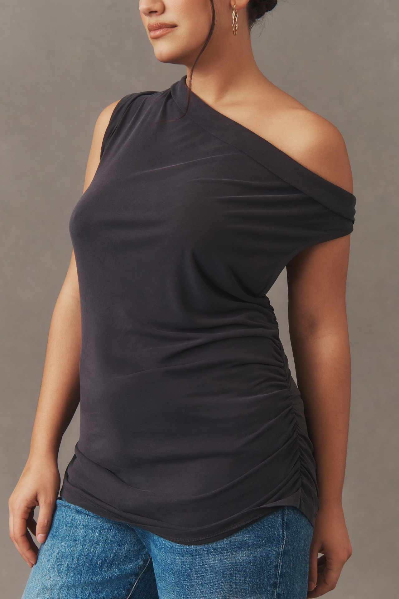 Pilcro One-Shoulder Top