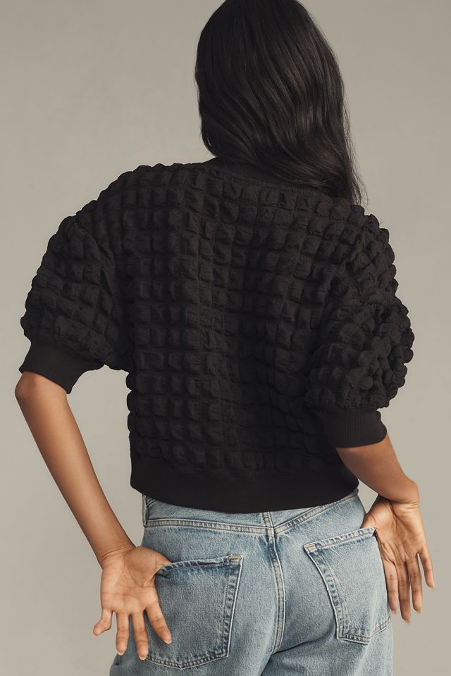 Maeve Puff-Sleeve Bubble Top #2