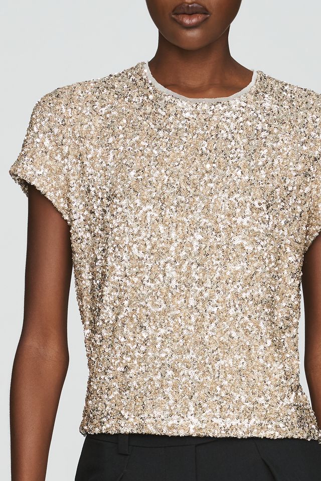 Maeve Sequin Tee #3