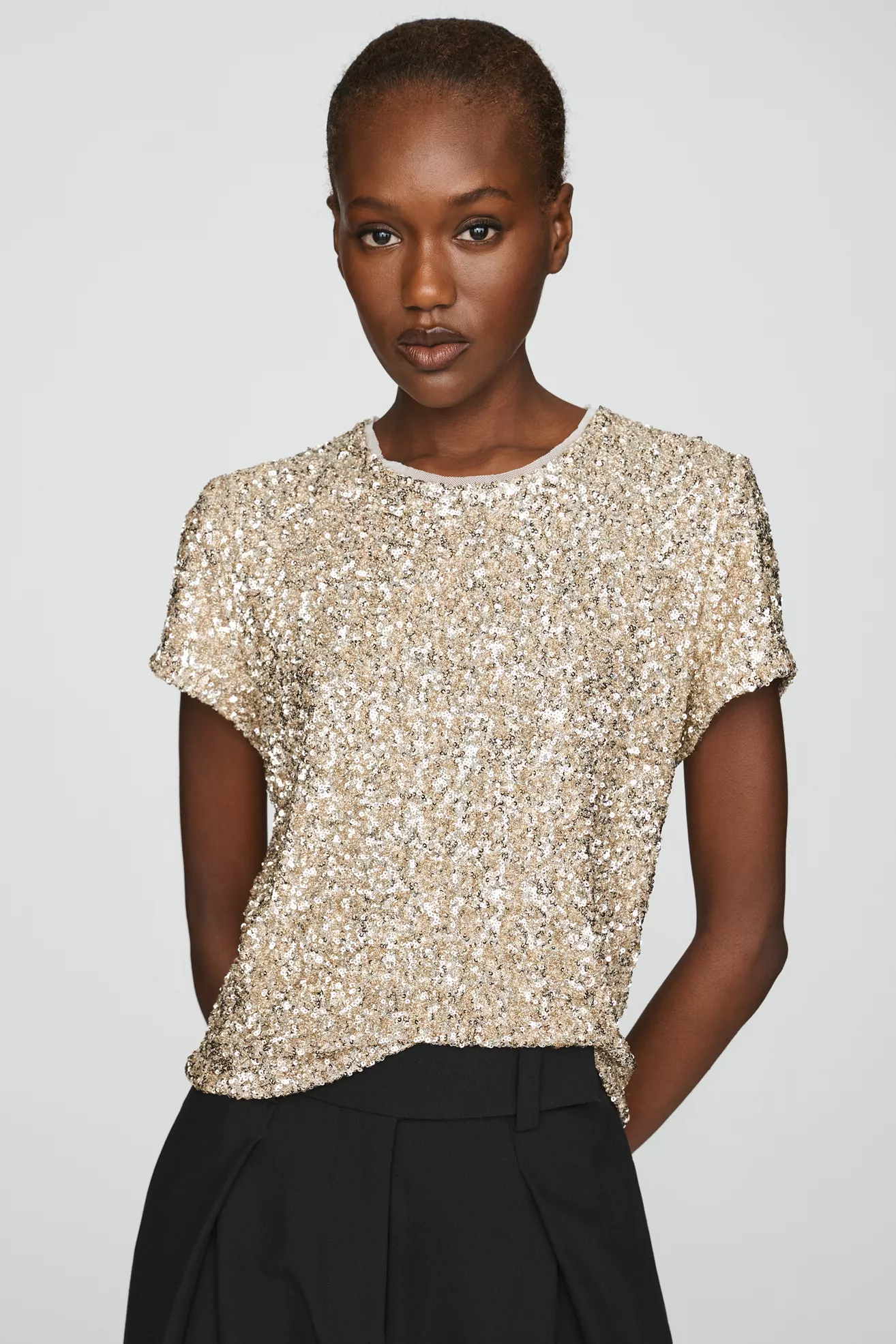 Maeve Sequin Tee
