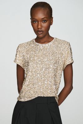 Maeve Sequin Tee