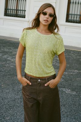 Maeve Sequin Tee