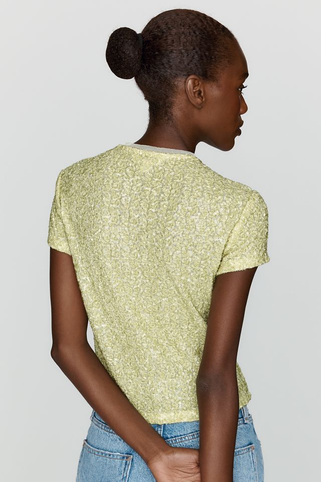 Maeve Sequin Tee #4
