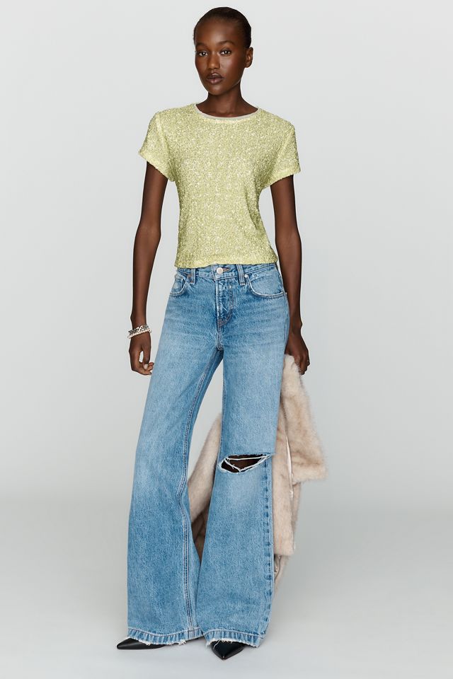 Maeve Sequin Tee #5