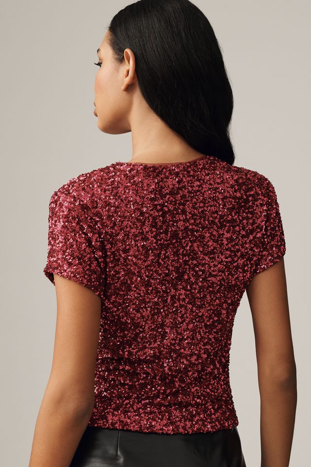 Maeve Sequin Tee #2