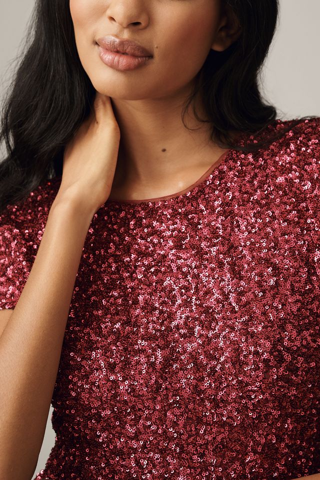 Maeve Sequin Tee #4