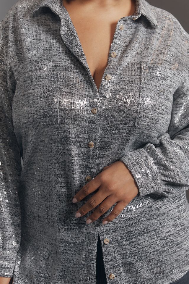 The Hadley Relaxed Buttondown Shirt by Pilcro: Shine Edition #6