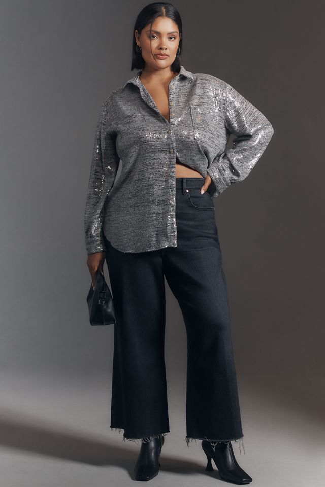 The Hadley Relaxed Buttondown Shirt by Pilcro: Shine Edition #7