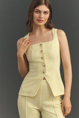 Maeve Structured Longline Vest
