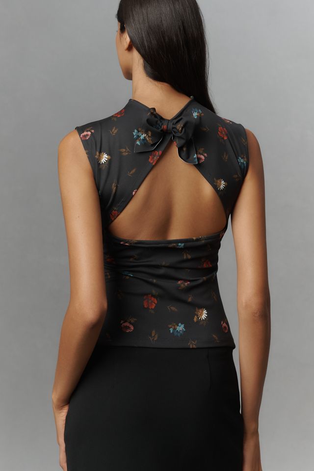 Maeve Bow-Back Muscle Top #1