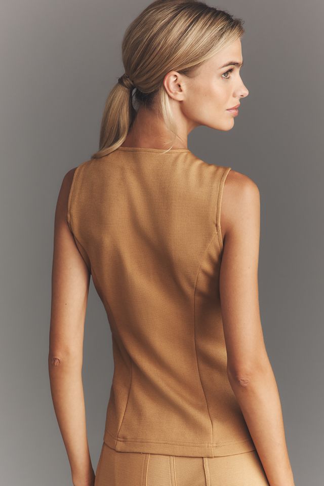 Chaleco de Punto con Botones Maeve #1