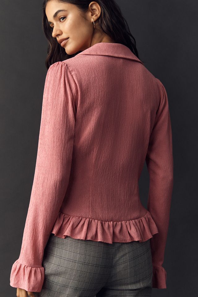 Pilcro Liquid Shine Buttondown Shirt