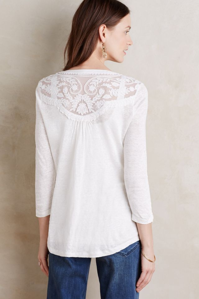 Lace Cloaked Tee #2