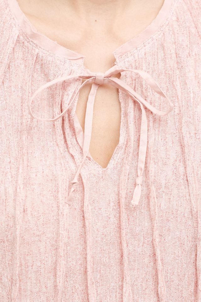 Pleated Tie-Neck Tank #2