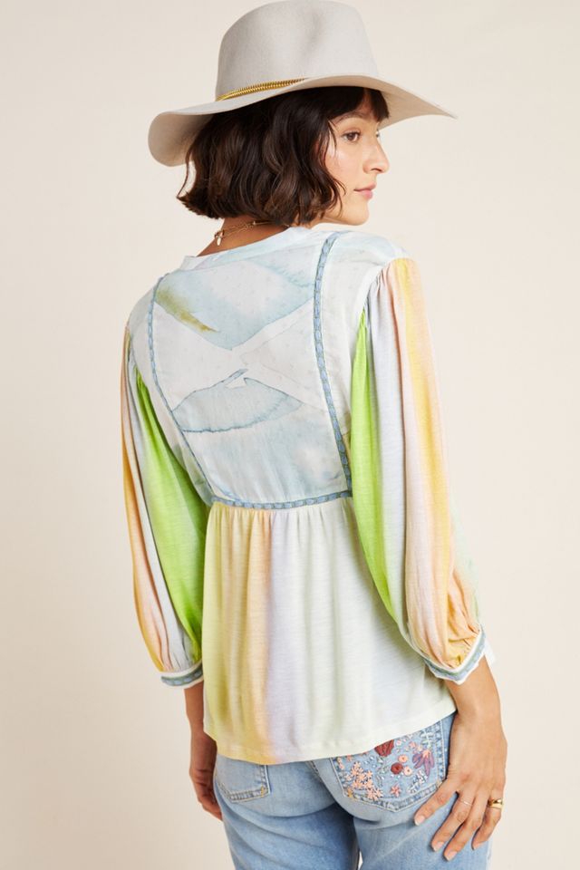 Renata Tie-Dye Top #1