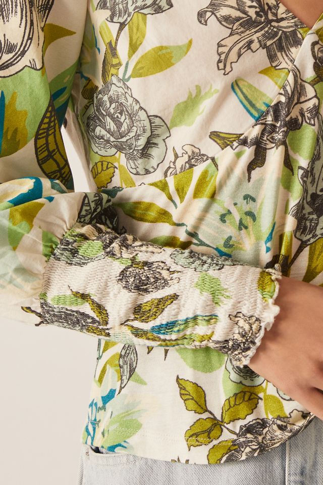 Zlovia Open-Back Blouse #1